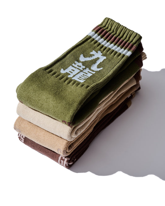 "KOWLOON TOKYO" CLASSIC TUBE SOCKS 4 PAIRS SET