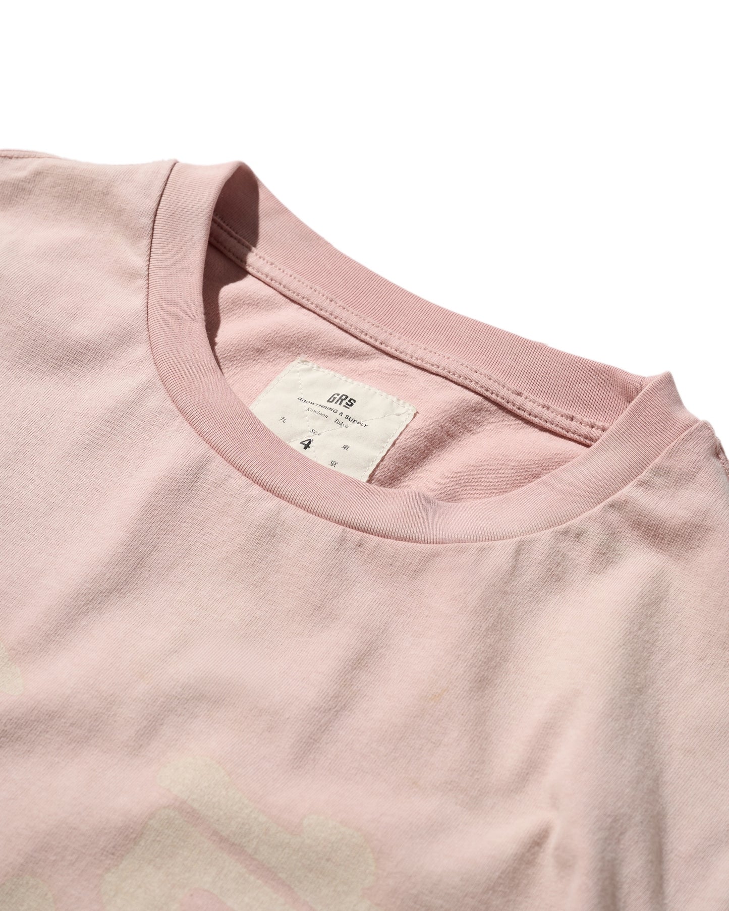 Sun Faded “Tokyo” Tee / Dusty Pink