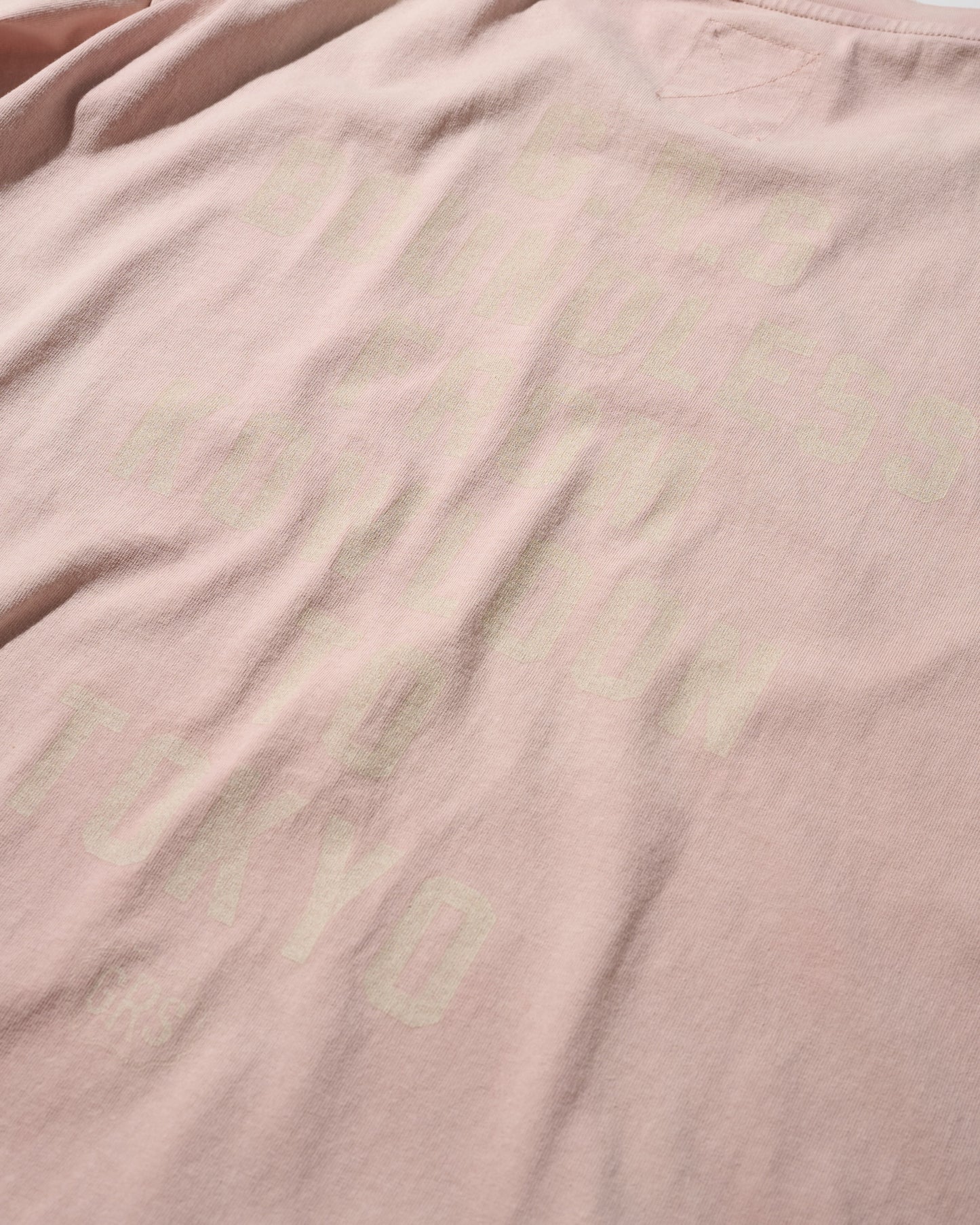 Sun Faded “Tokyo” Tee / Dusty Pink