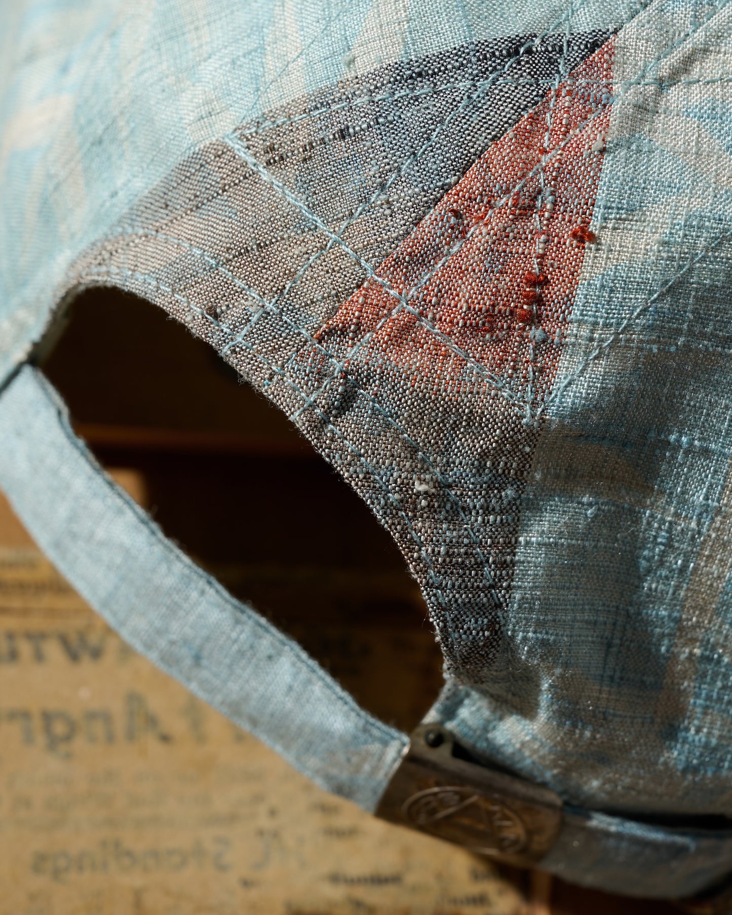 Kimono Silk Embroidery “Kowloon” Cap type 01