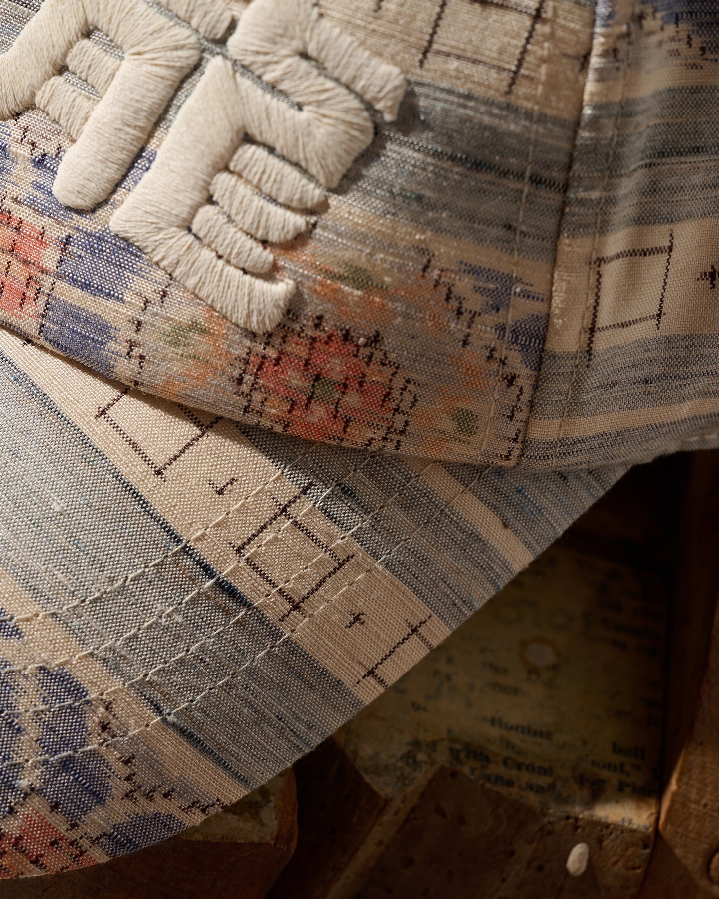 Kimono Silk Embroidery “Kowloon” Cap type 03