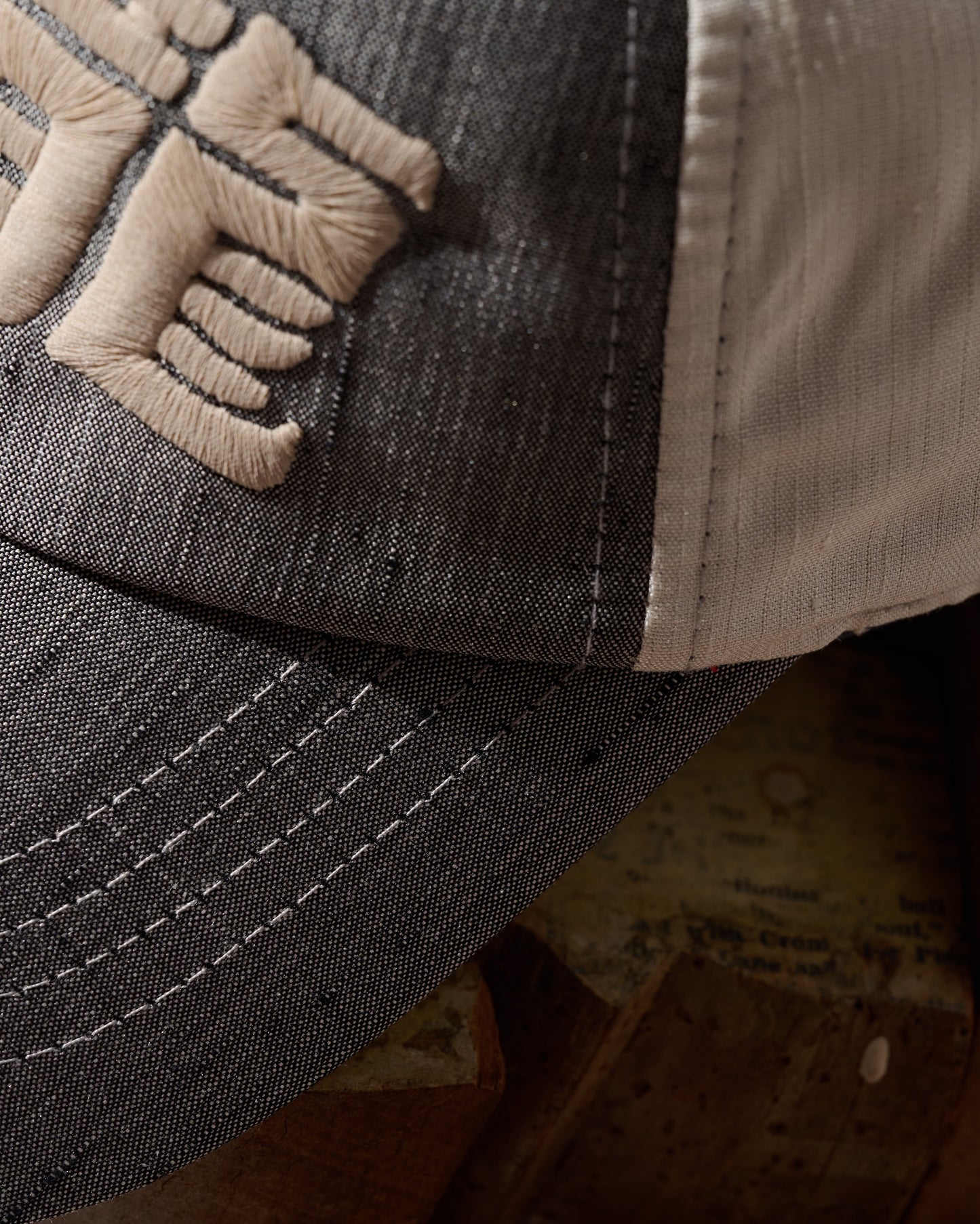 Kimono Silk Embroidery “Kowloon” Cap type 12
