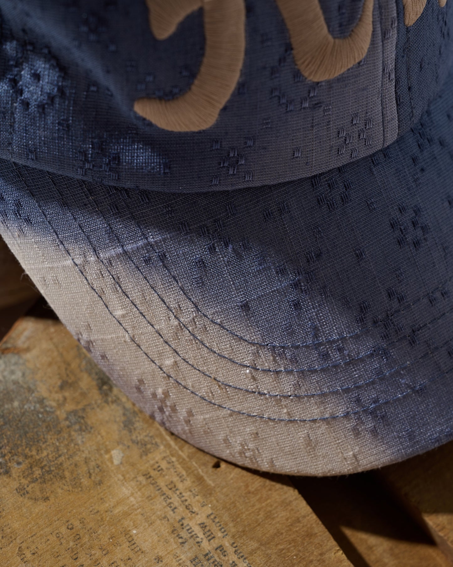 Kimono Silk Embroidery “Kowloon” Cap type 02