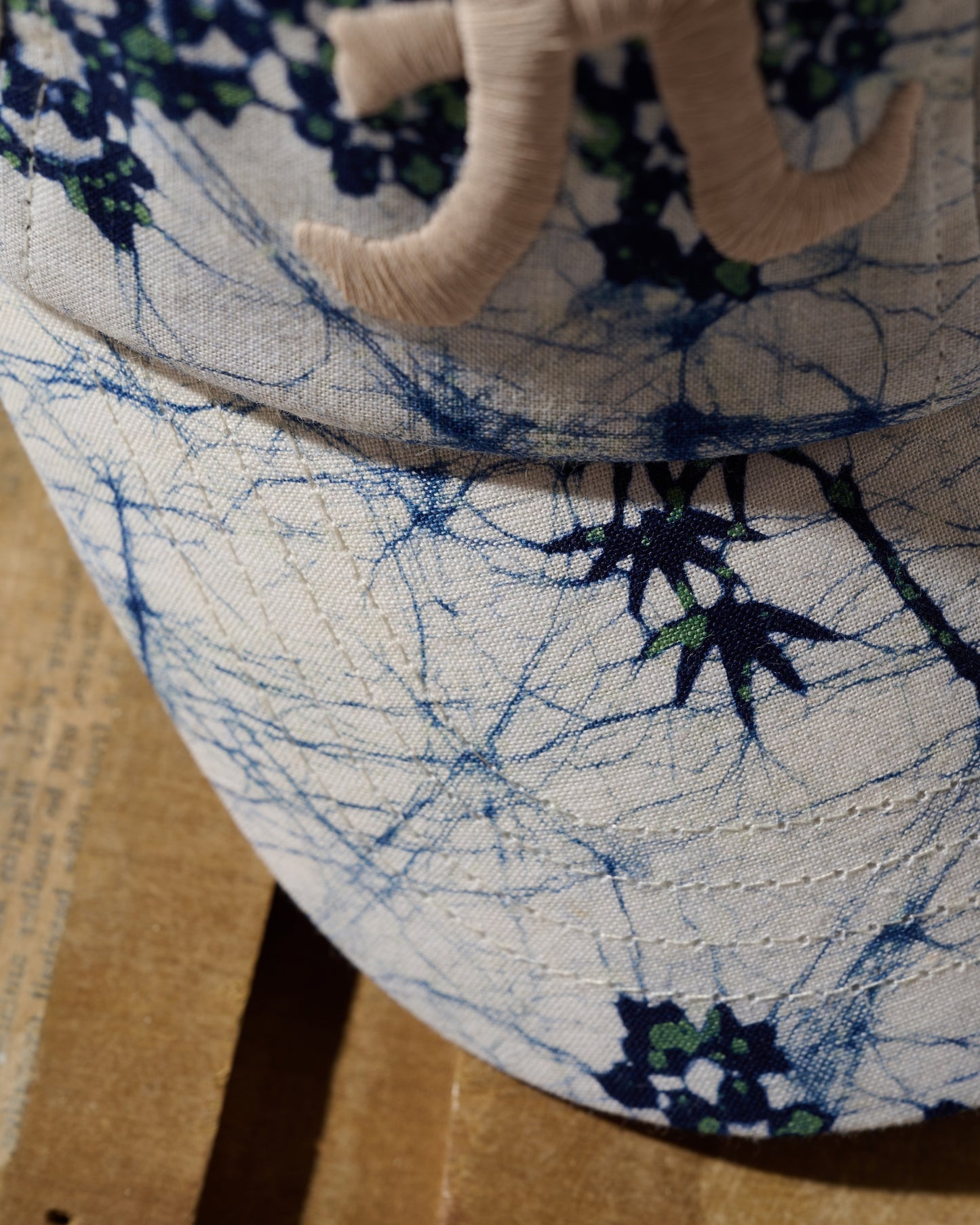 Kimono Silk Embroidery “Kowloon” Cap type 06