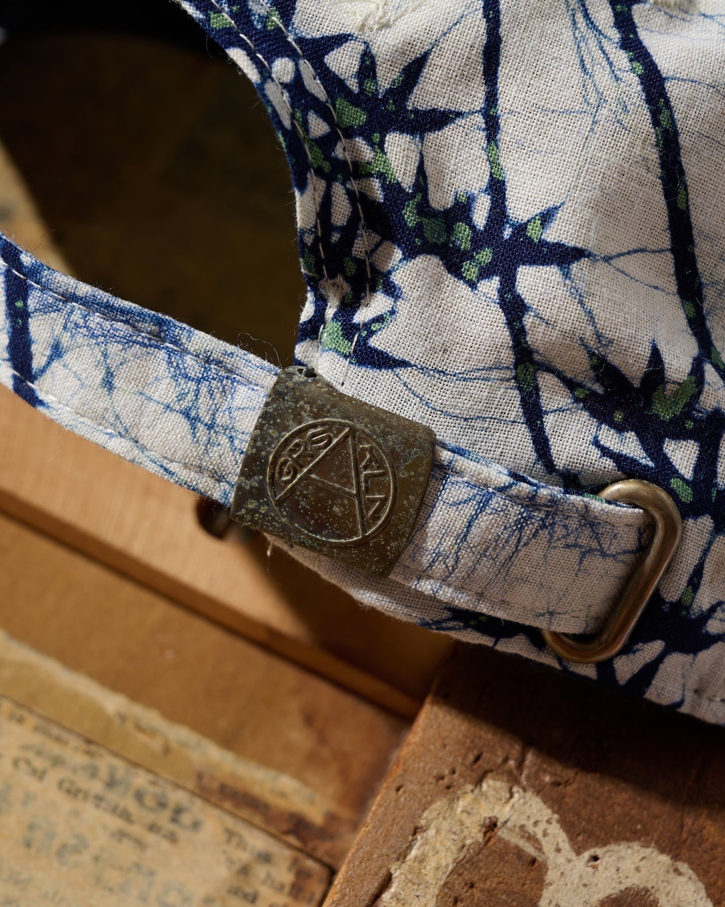 Kimono Silk Embroidery “Kowloon” Cap type 06