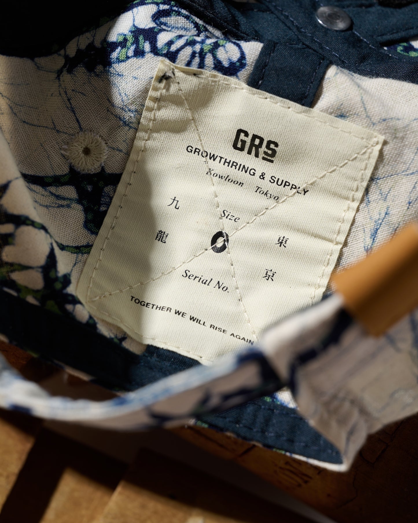 Kimono Silk Embroidery “Kowloon” Cap type 06