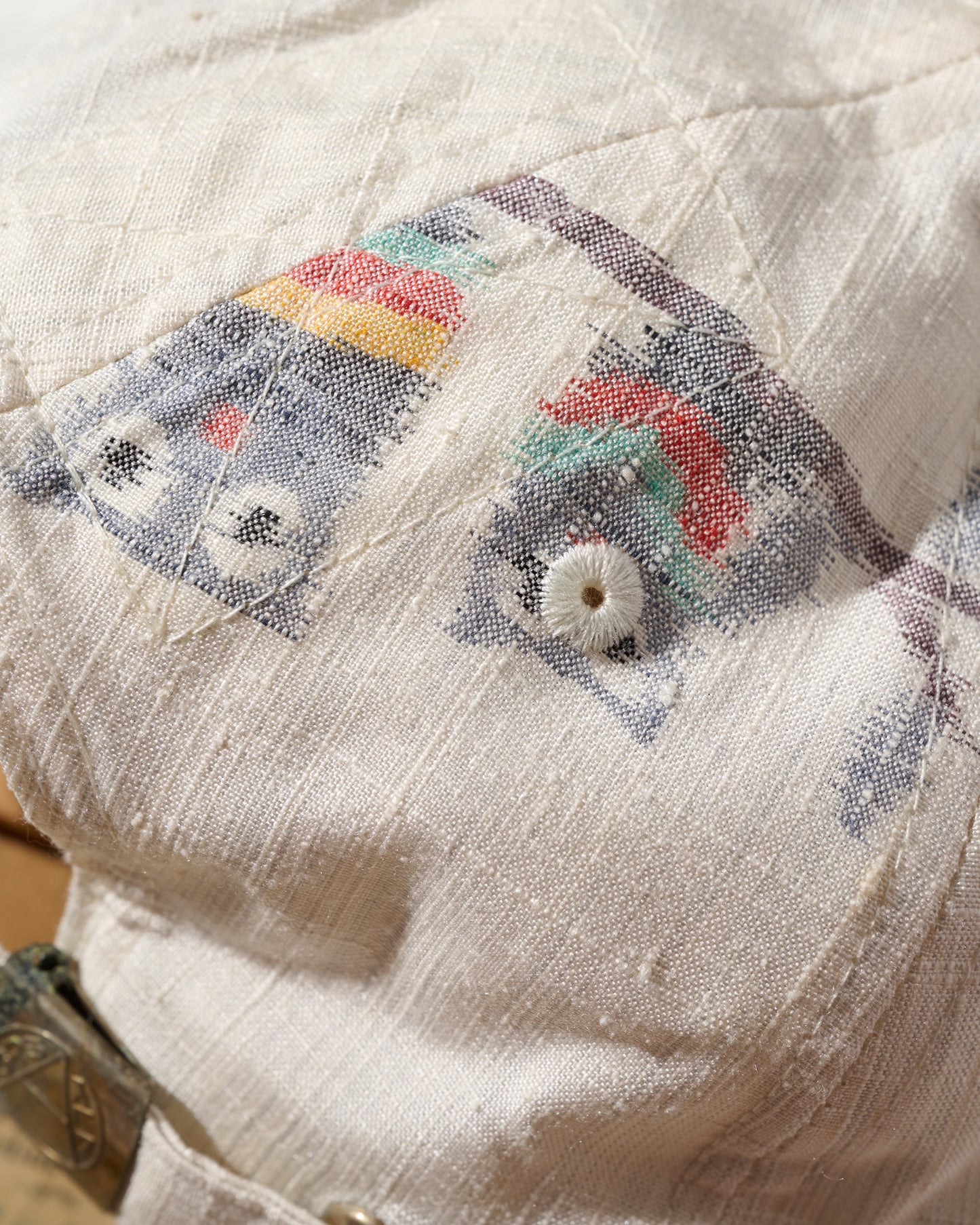 Kimono Silk Embroidery “Kowloon” Cap type 21