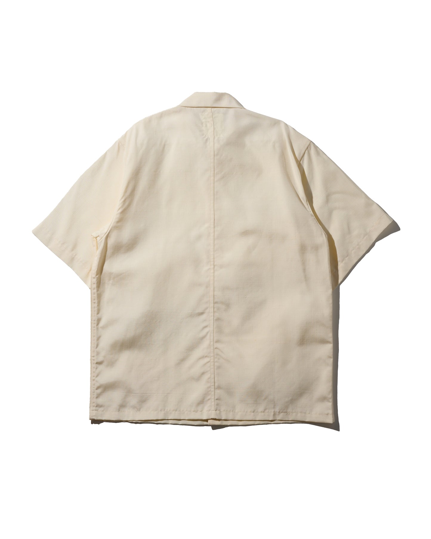 Kimono Silk Handcrafted Open Collar Shirt Type 06