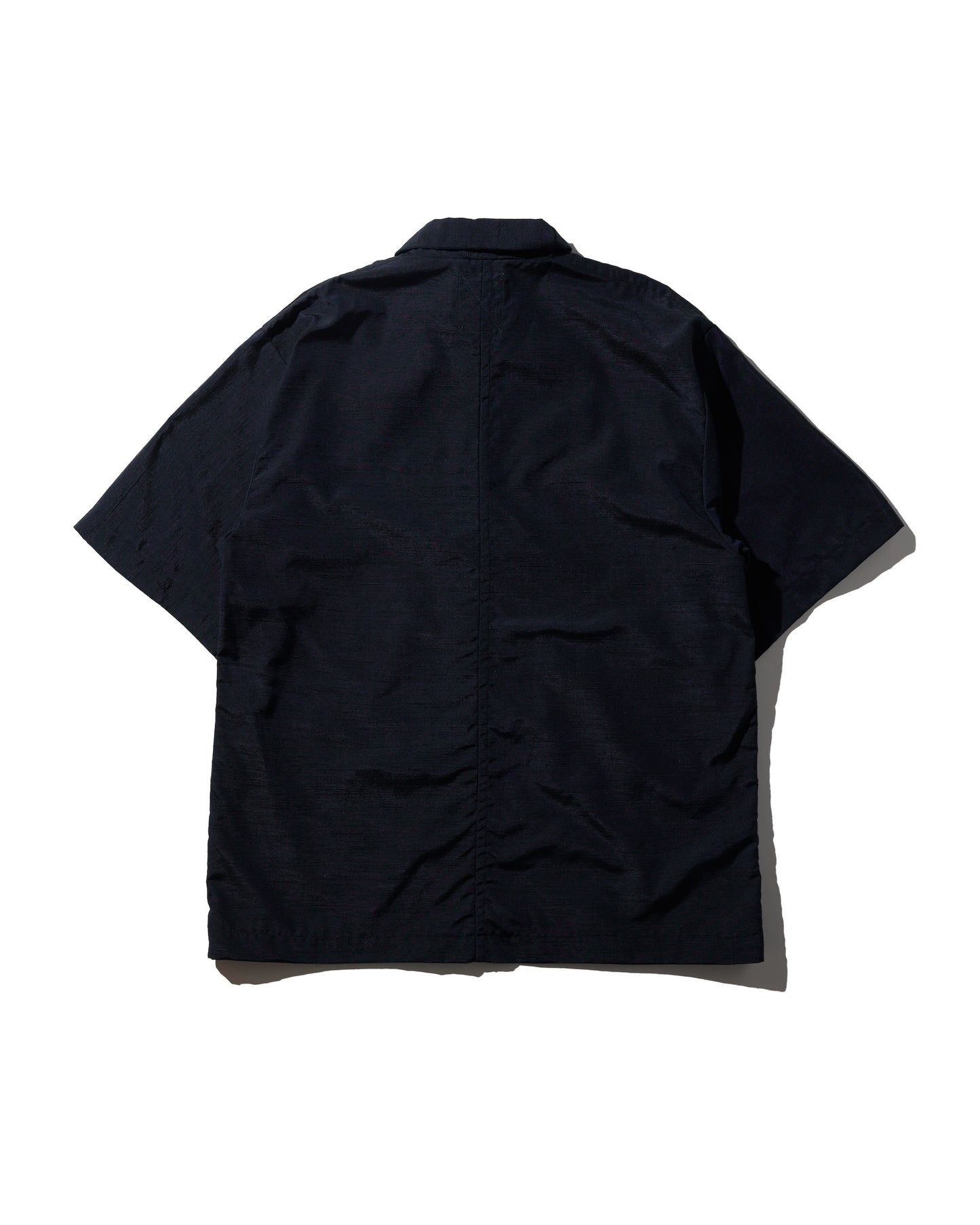 Kimono Silk Handcrafted Open Collar Shirt Type 07