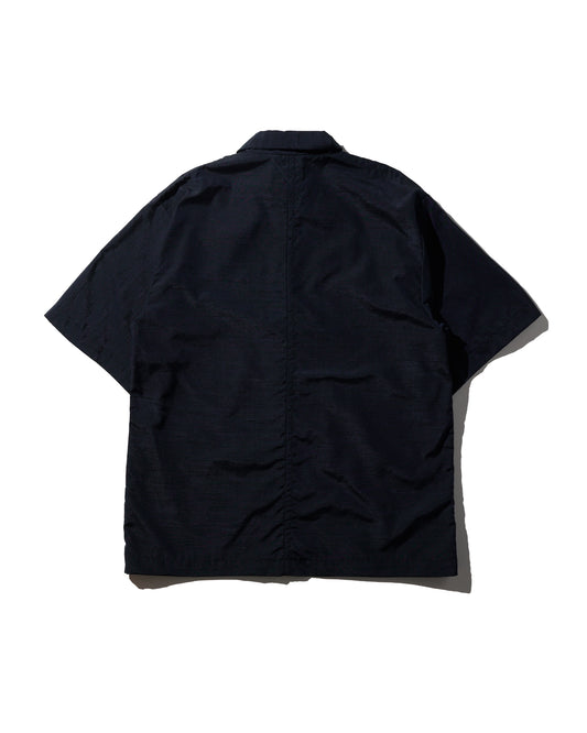 Kimono Silk Handcrafted Open Collar Shirt Type 07