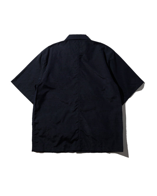 Kimono Silk Handcrafted Open Collar Shirt Type 13