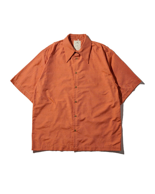 Kimono Silk Handcrafted Open Collar Shirt Type 03