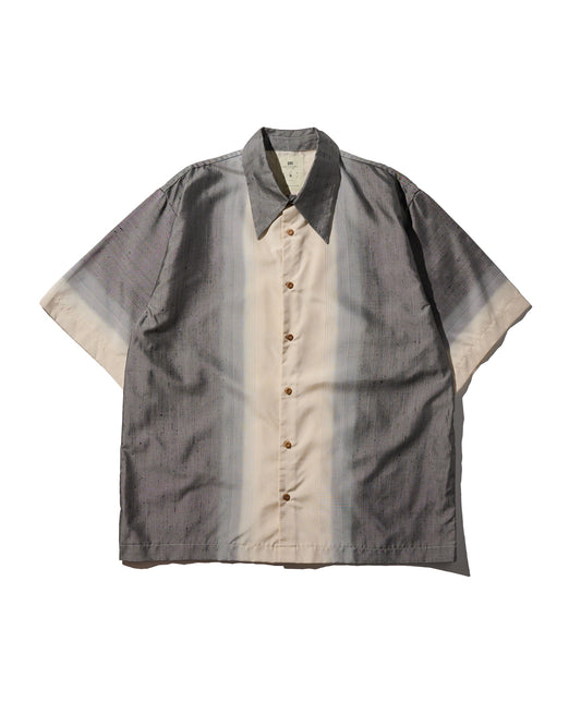 Kimono Silk Handcrafted Open Collar Shirt Type 10