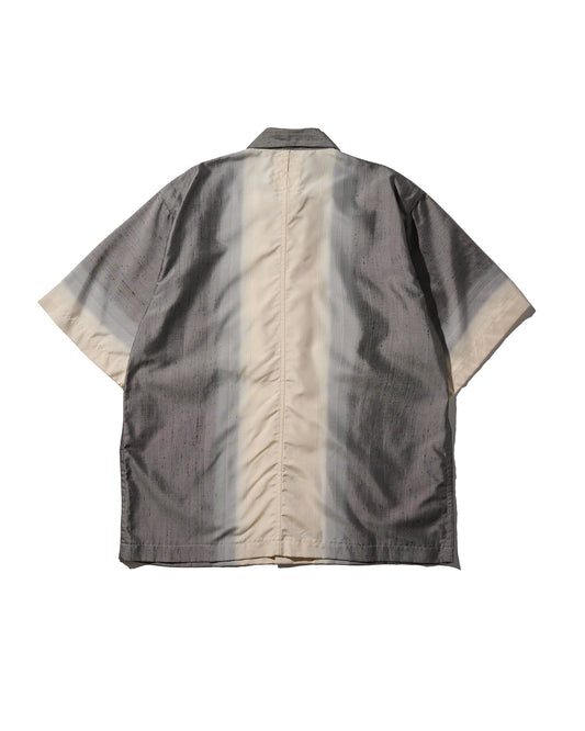 Kimono Silk Handcrafted Open Collar Shirt Type 10