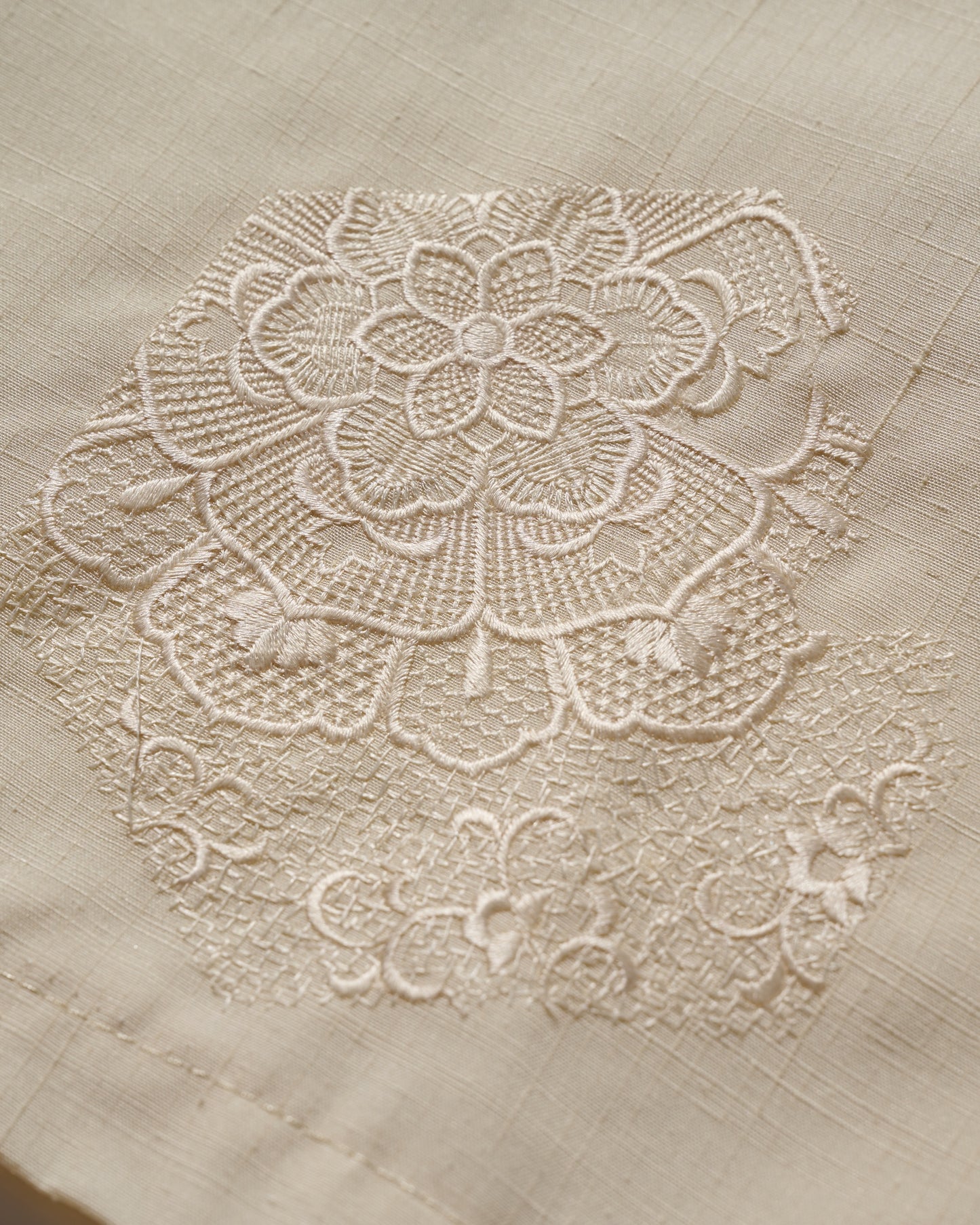 Kimono Silk Handcrafted Open Collar Shirt Type 06