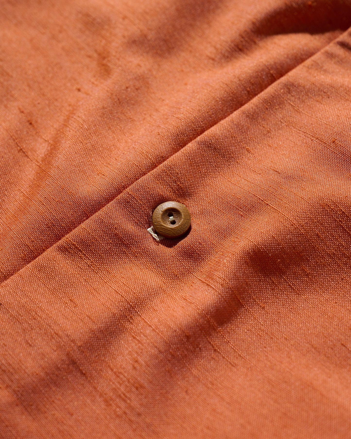 Kimono Silk Handcrafted Open Collar Shirt Type 03