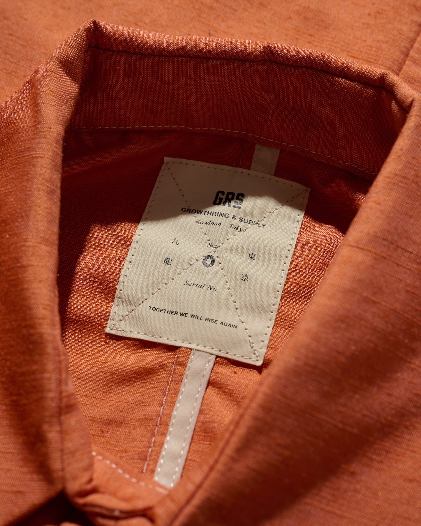 Kimono Silk Handcrafted Open Collar Shirt Type 03