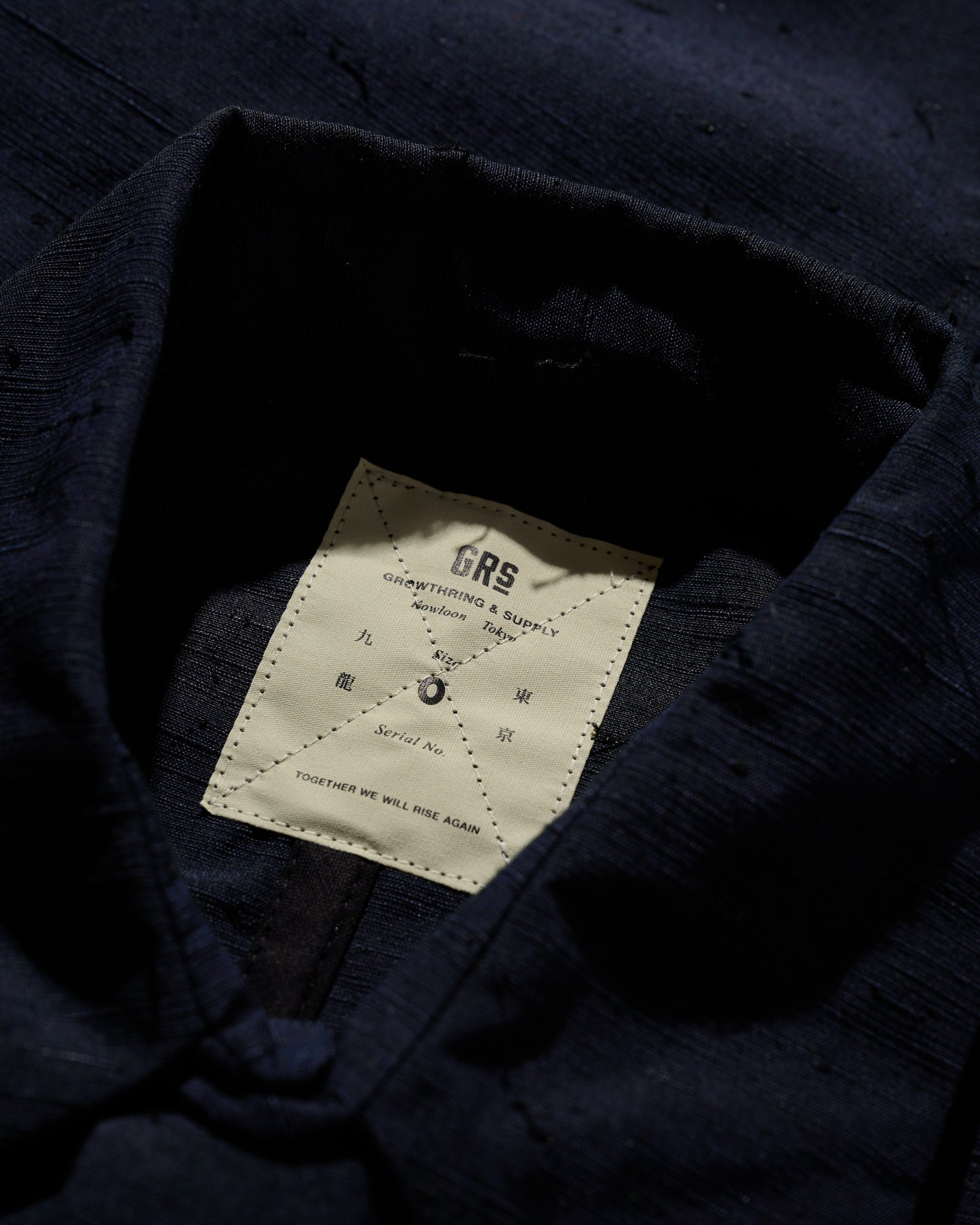 Kimono Silk Handcrafted Open Collar Shirt Type 13