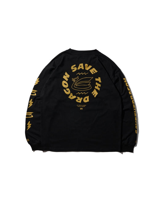 STD 電竜 LS TEE / BLACK