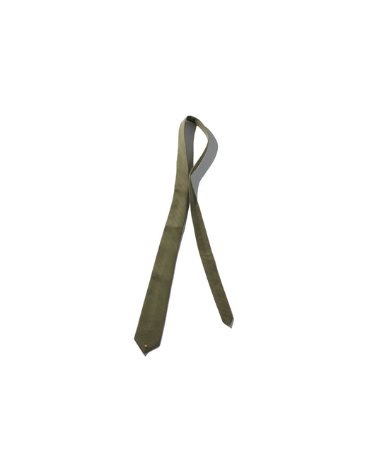 F&P USMC TROPICAL OFFICER TIE / MILITARY GREEN