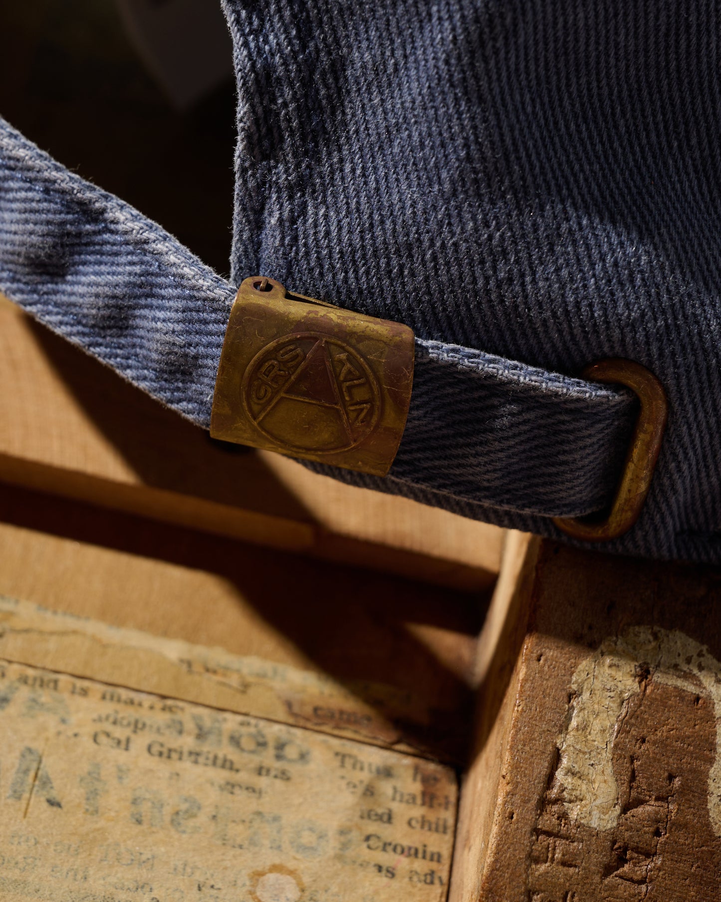 GRS FADED WASHED QUILTED KOWLOON CAP / INDIGO