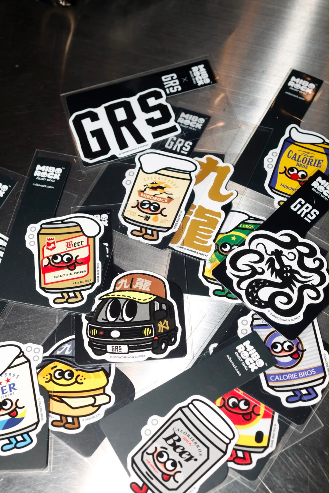 Meltdown Beer Can Stickers