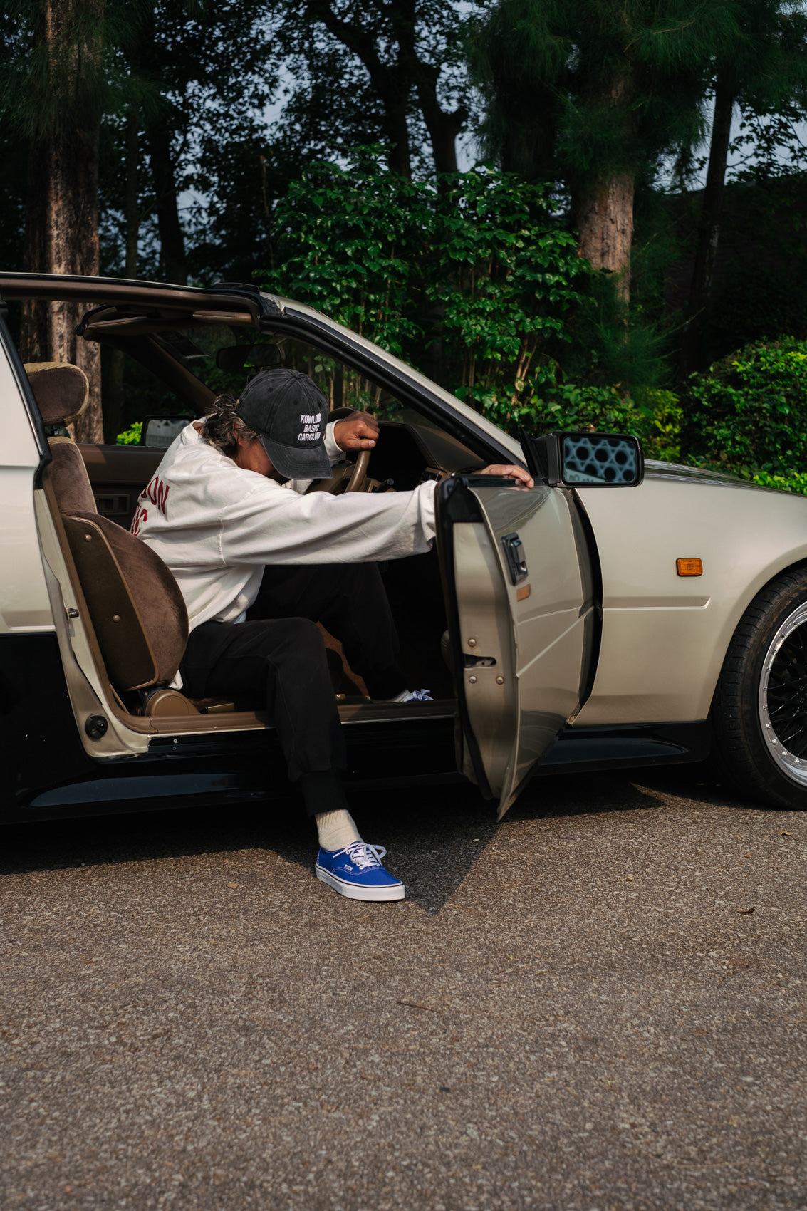 KBCC Crew Embroidery Logo Cap / Faded Charcoal