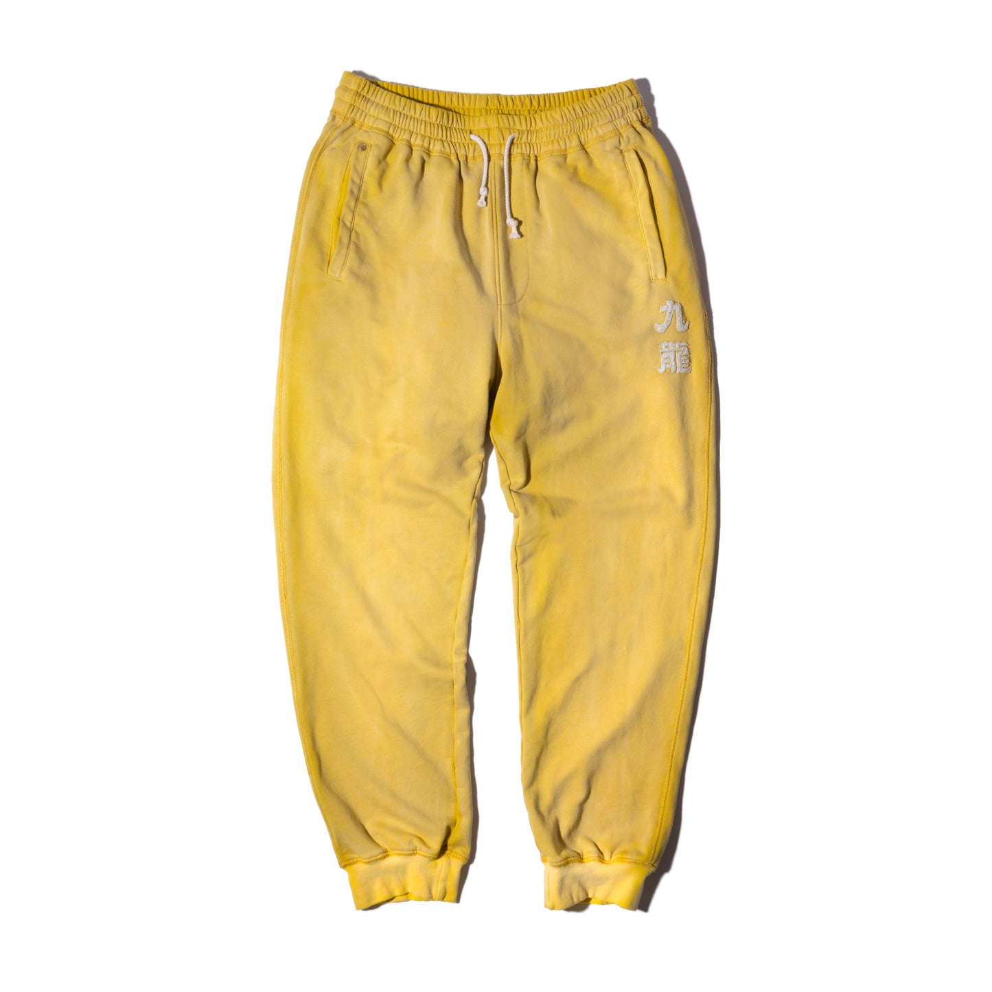 Sun Faded Kowloon Lightweight Sweat Pants / Summer Yellow