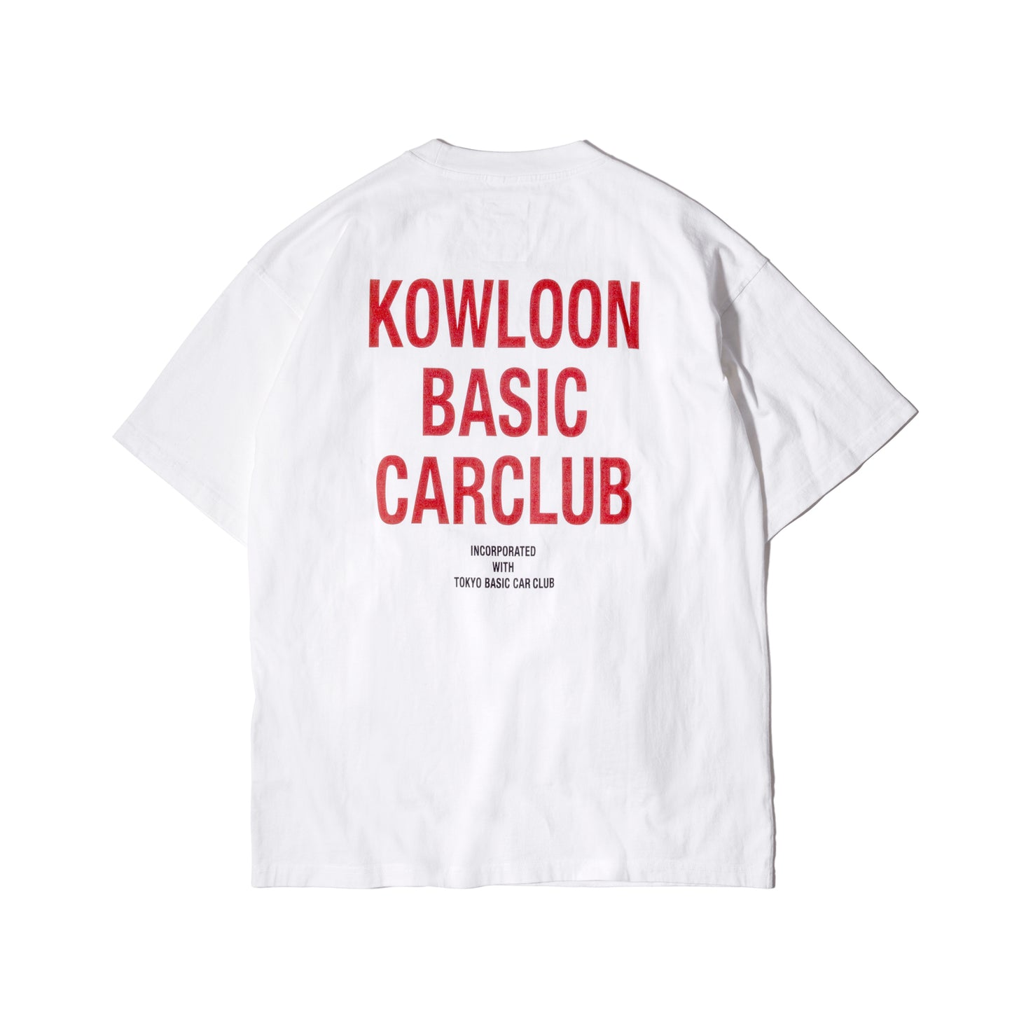 KBCC Crew Heavy Washed Tee / White