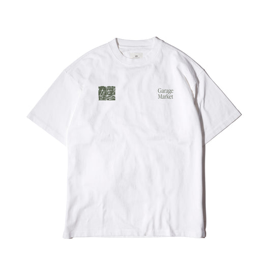 Kowloon Old Wheels Union Crew Tee / White