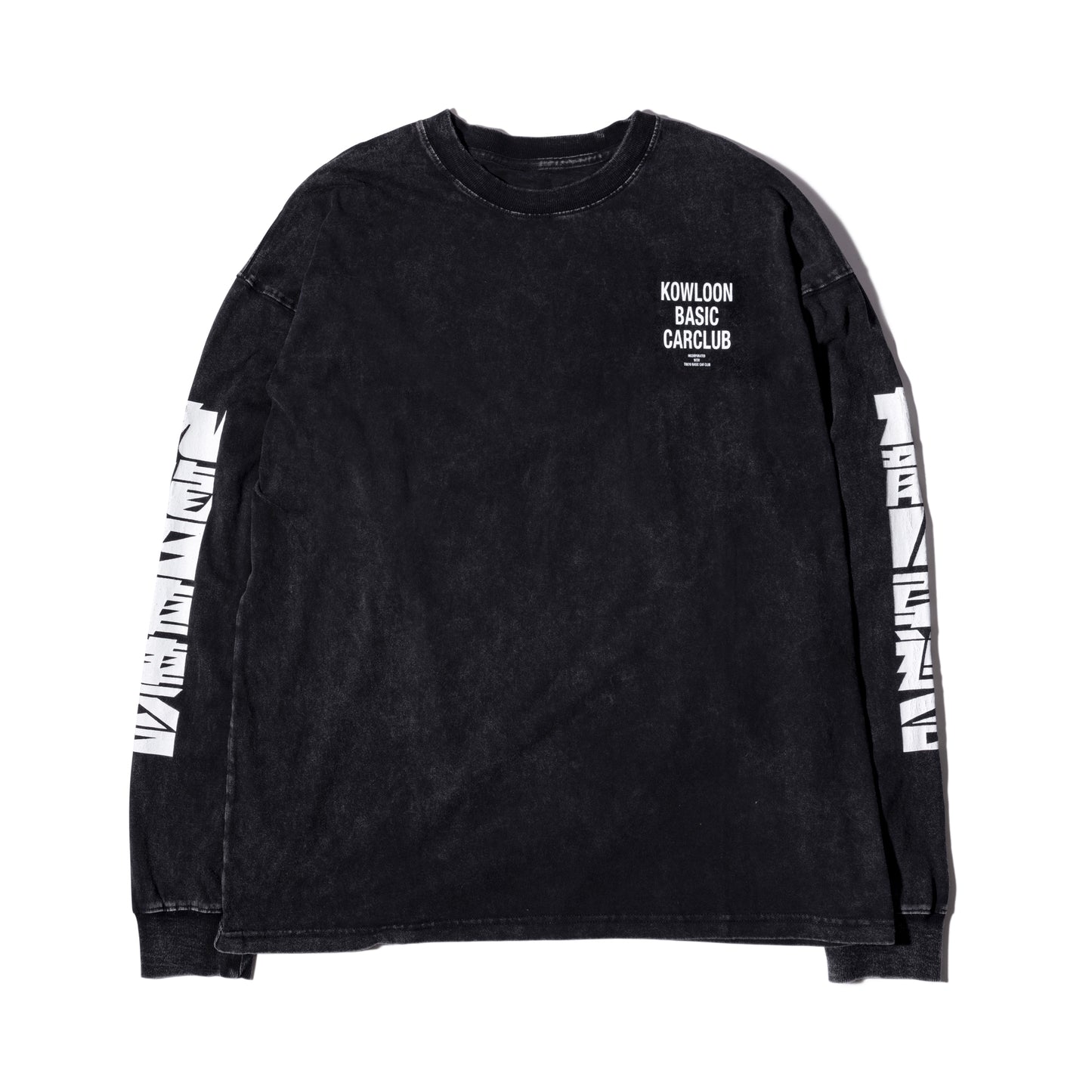 KBCC Crew Heavy Washed Long Sleeve / Black