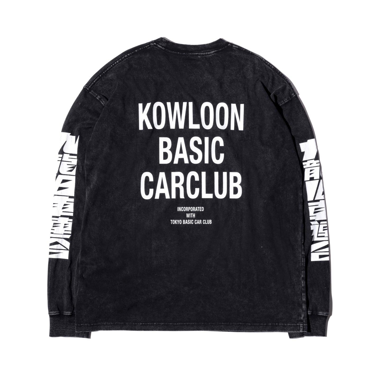 KBCC Crew Heavy Washed Long Sleeve / Black