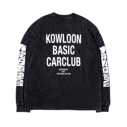 KBCC Crew Heavy Washed Long Sleeve / Black