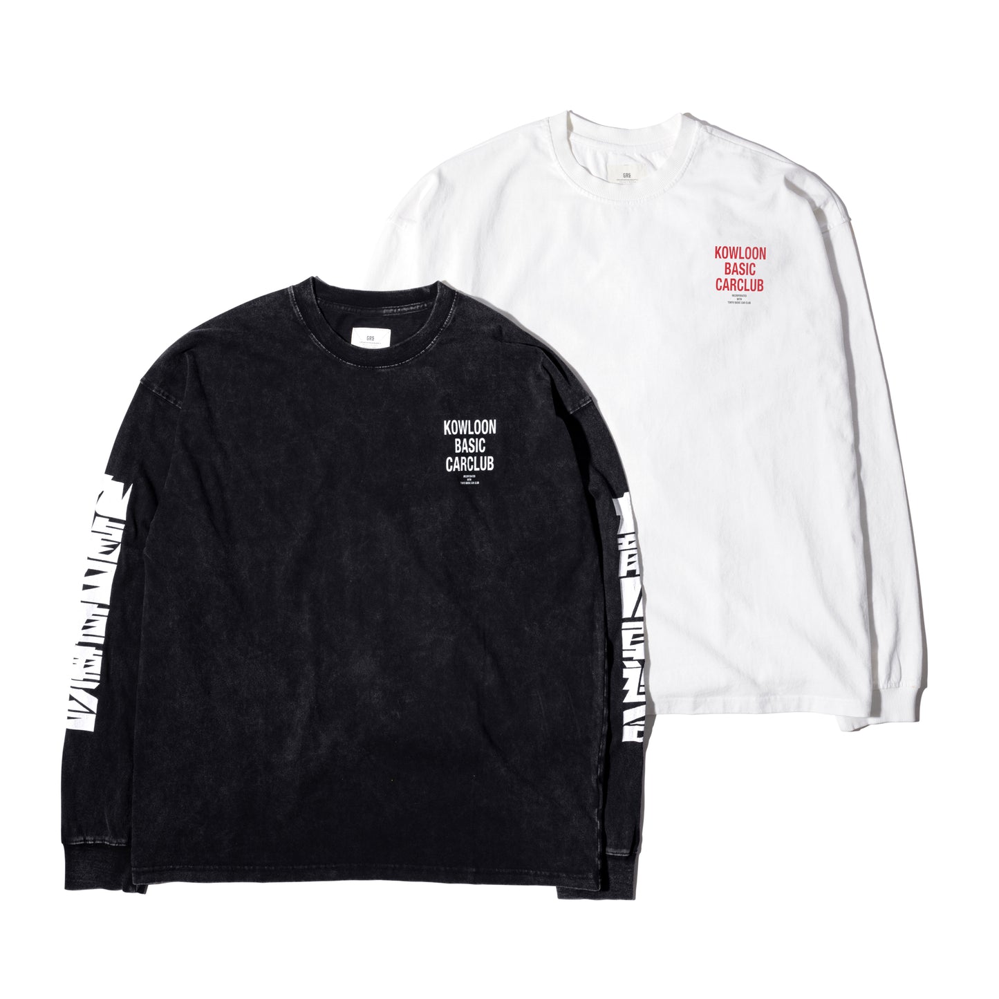 KBCC Crew Heavy Washed Long Sleeve / Black
