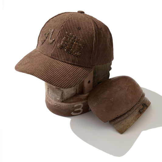 CORDUROY HAND QUILTED “KOWLOON” CAP