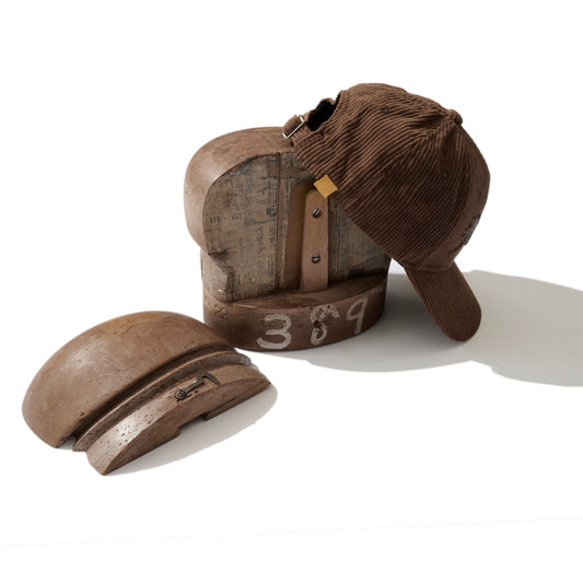 CORDUROY HAND QUILTED “KOWLOON” CAP