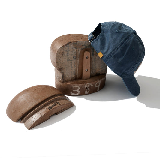 FADED WASHED HAND QUILTED “KOWLOON” CAP