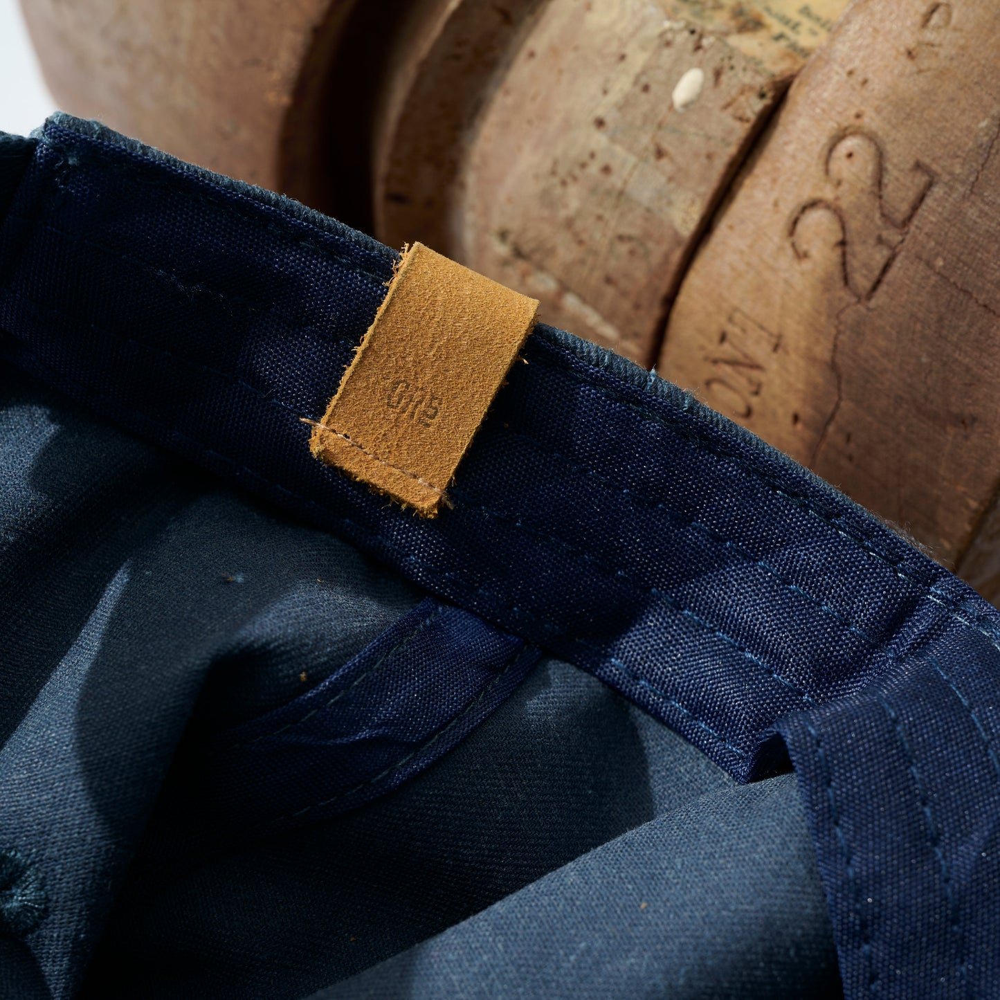 FADED WASHED HAND QUILTED “KOWLOON” CAP