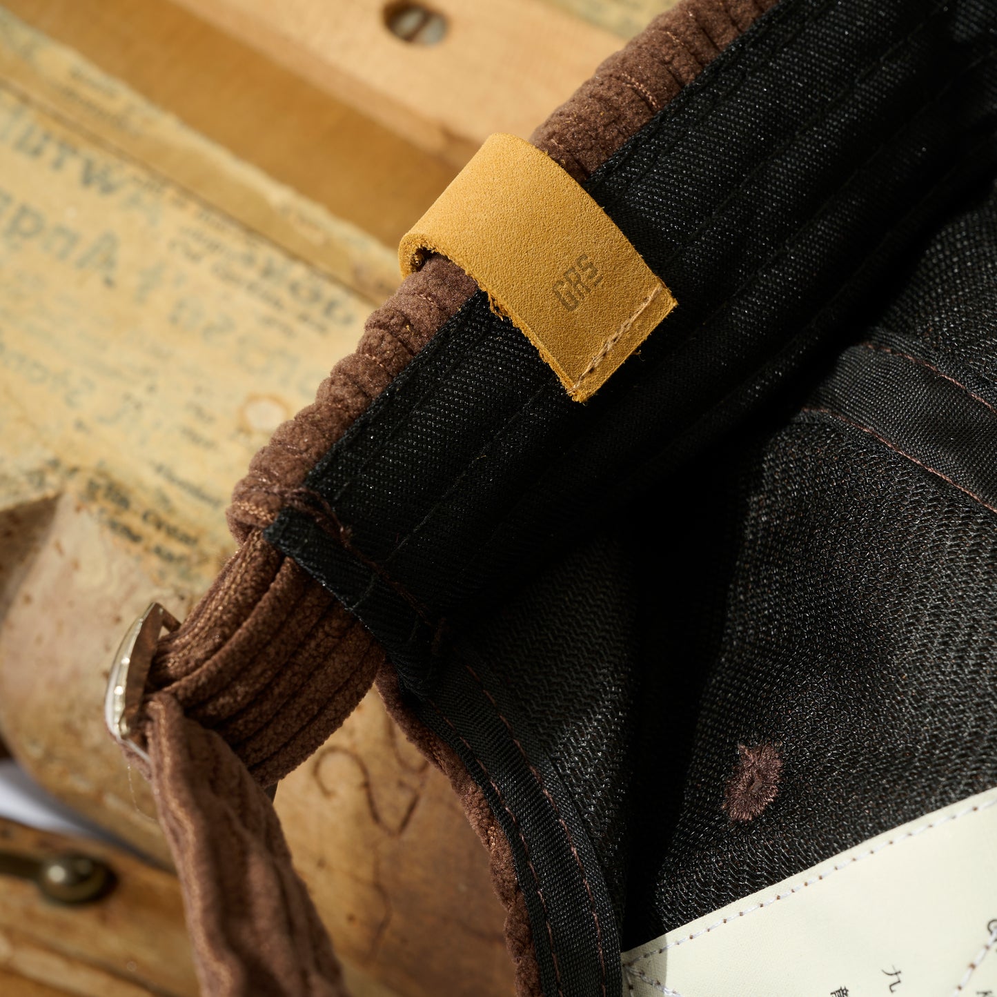 CORDUROY HAND QUILTED “KOWLOON” CAP