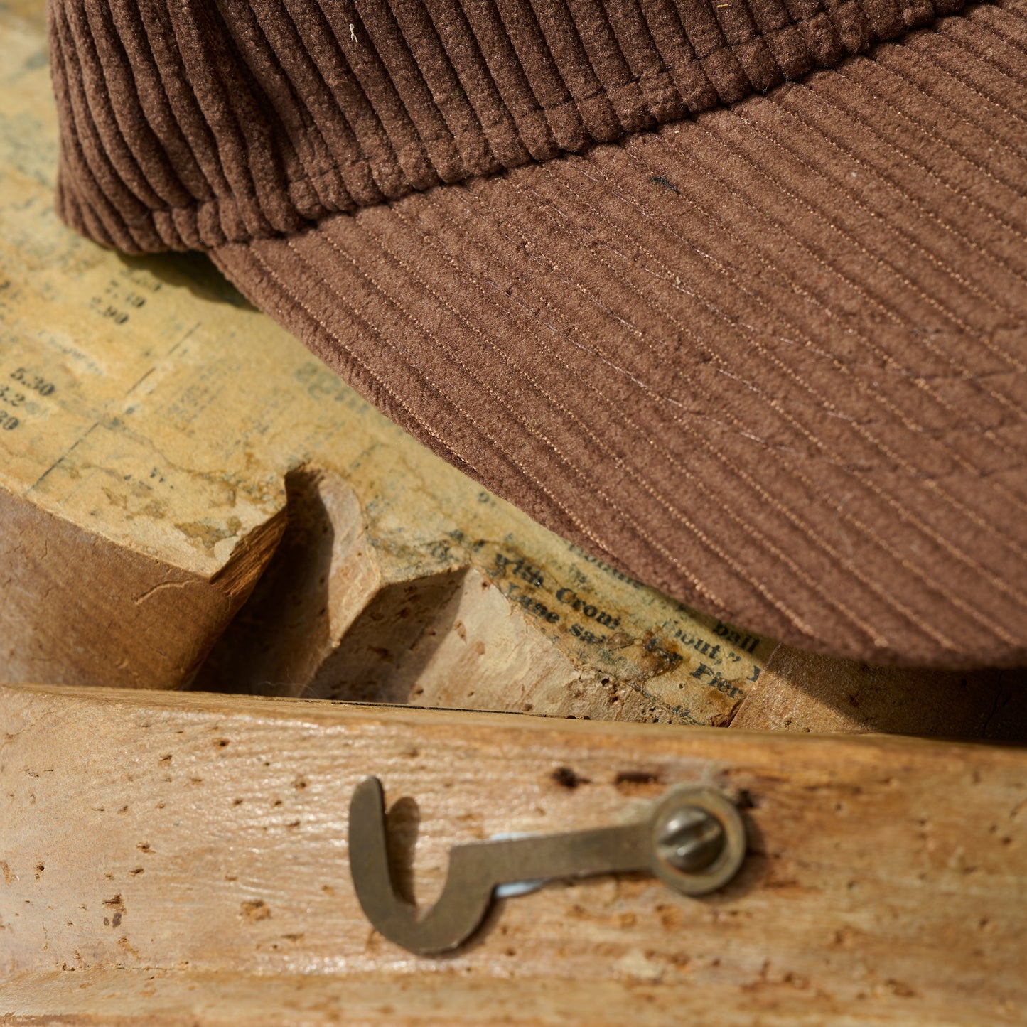 CORDUROY HAND QUILTED “KOWLOON” CAP