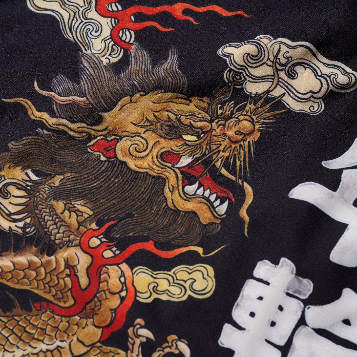 KOWLOON DOUBLE DRAGON OVERPRINT SHIRT