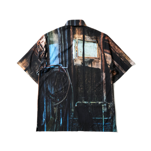 THE ART OF CINEMATIC SCENERY OVERPRINT SHIRT / ALLEY OF WALLED CITY