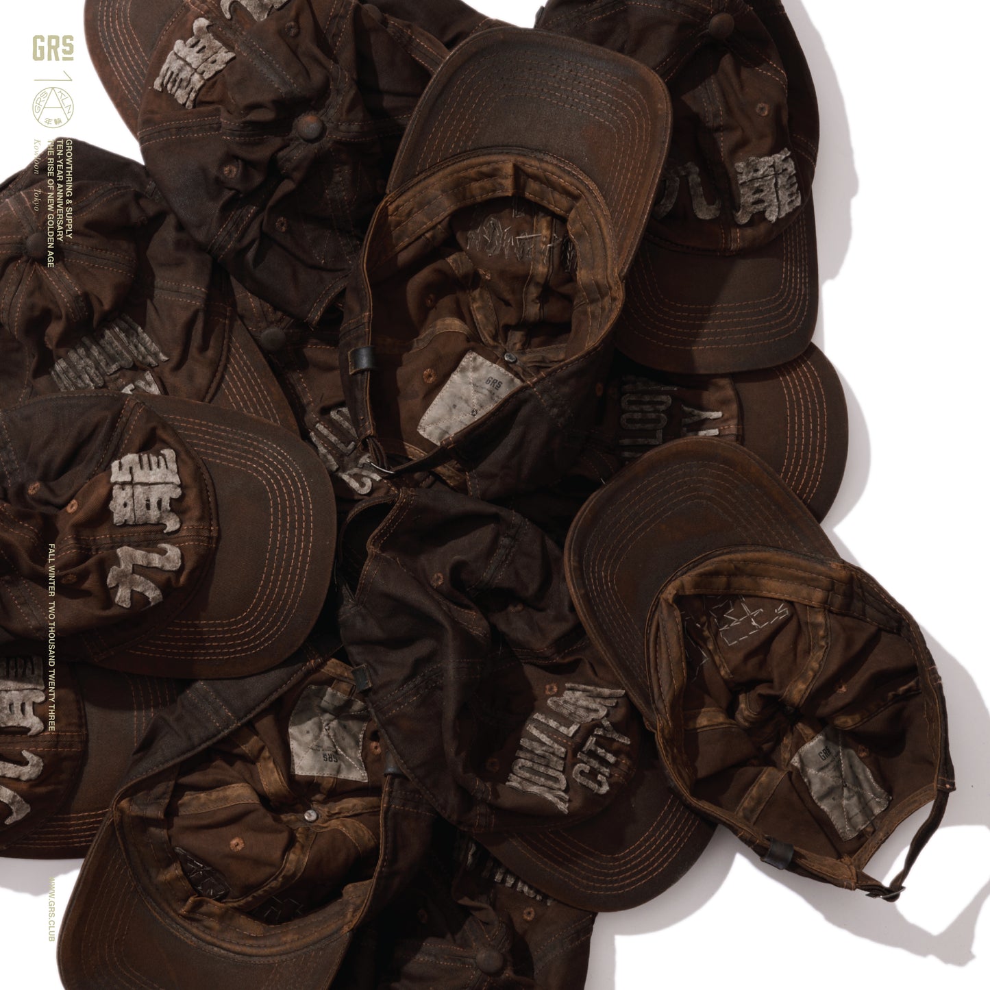 Mud Dyeing Hand Quilted “Kowloon City” Cap