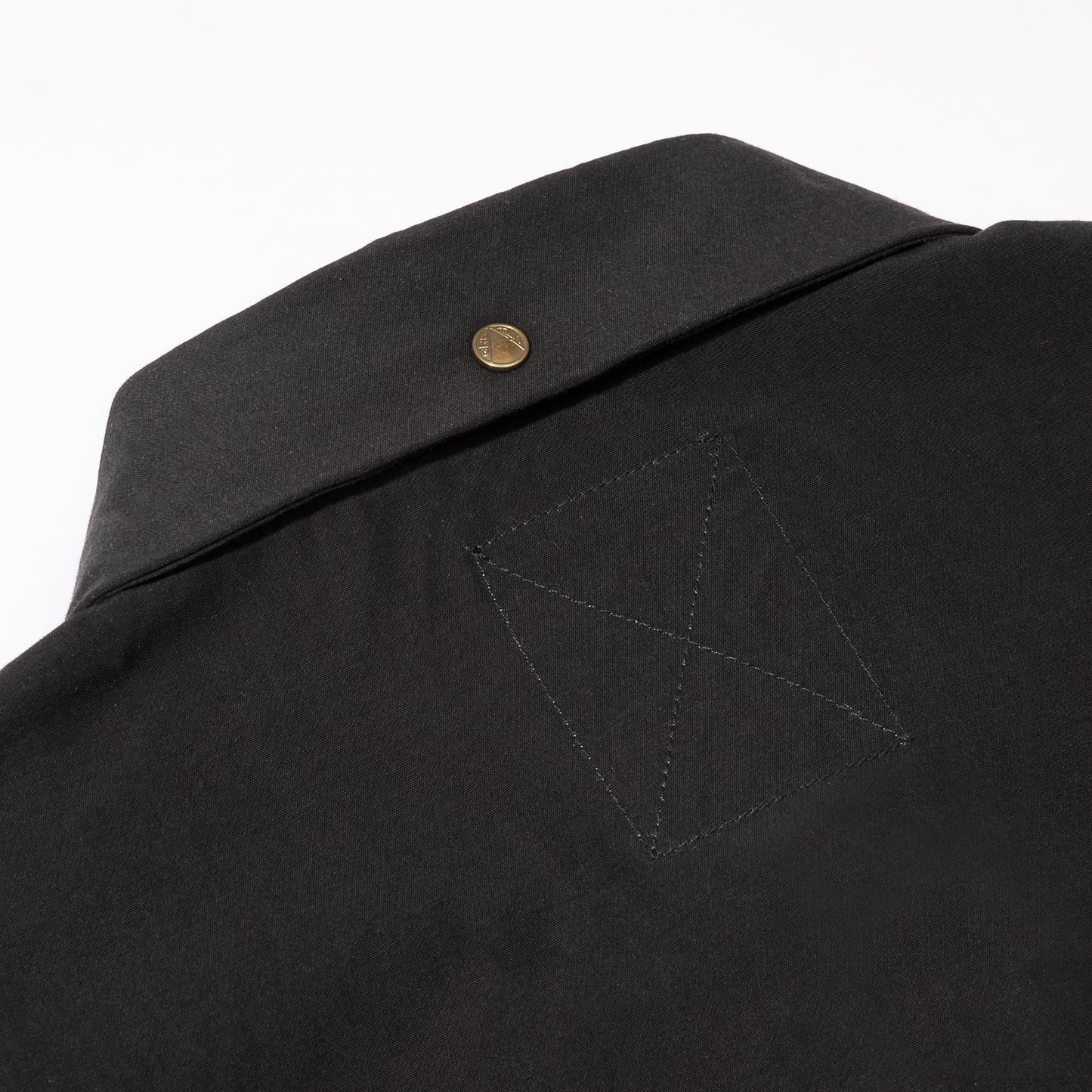 STD LONG COLLAR BLACK SHIRT