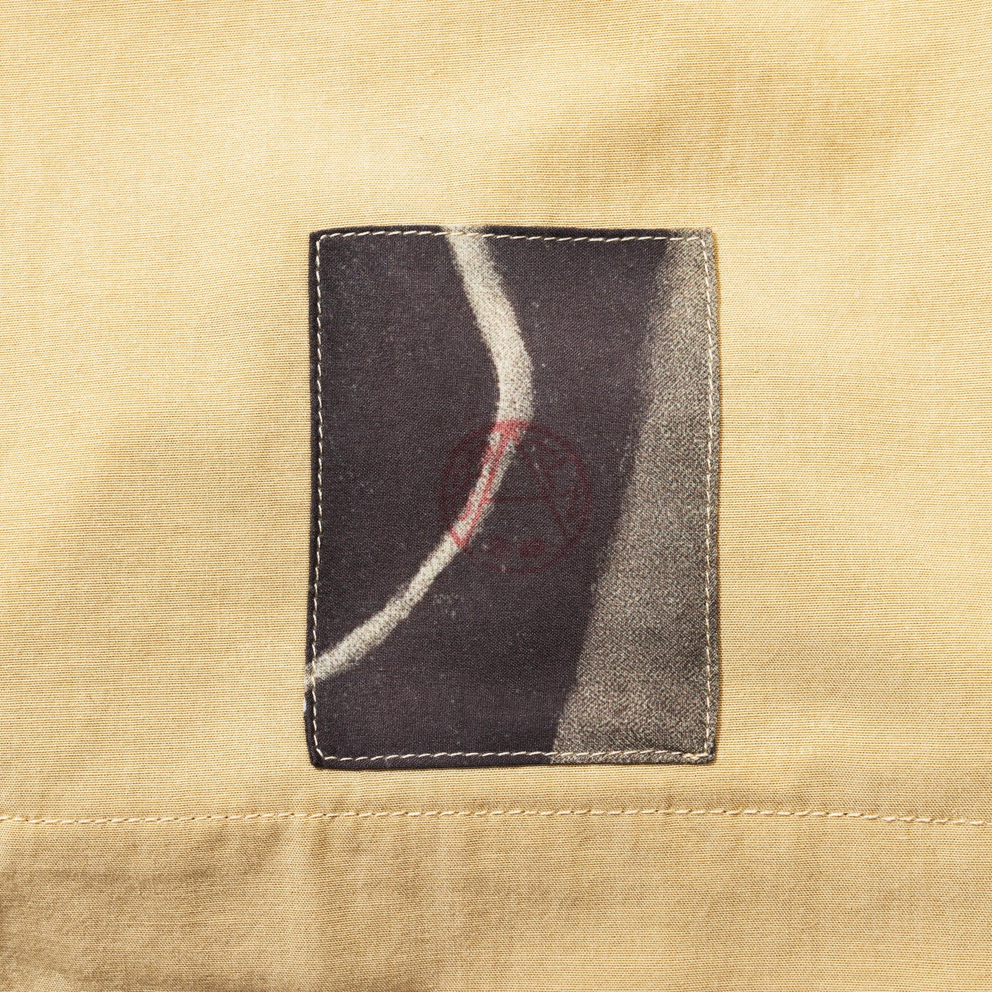 STD LONG COLLAR BEIGE SHIRT