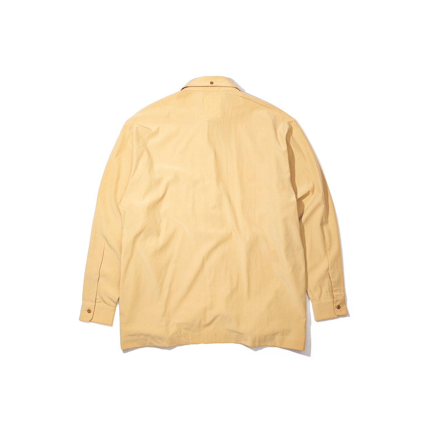 STD LONG COLLAR BEIGE SHIRT