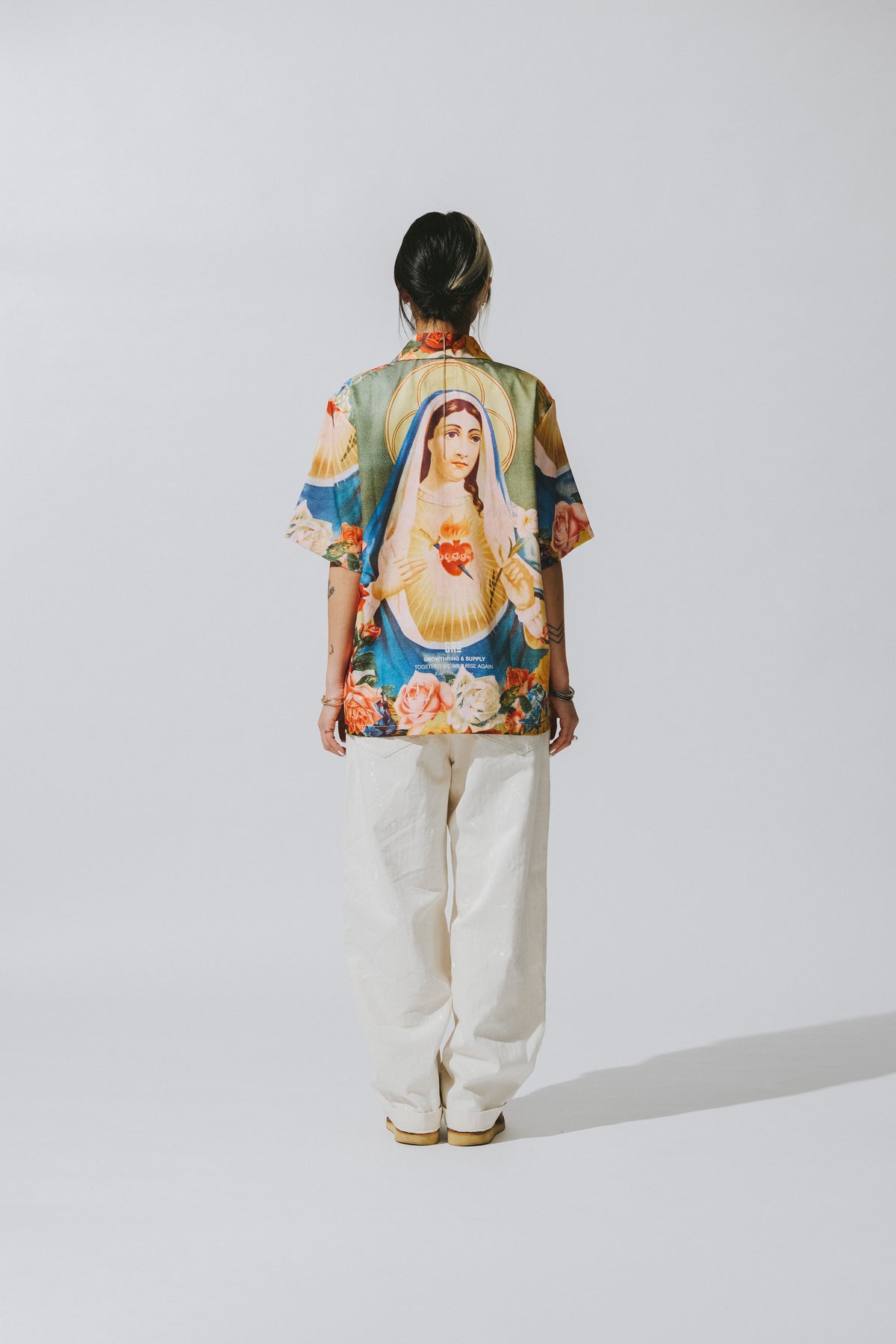 IMMACULATE HEART OF MARY CREPE SHIRT - ORIGINAL