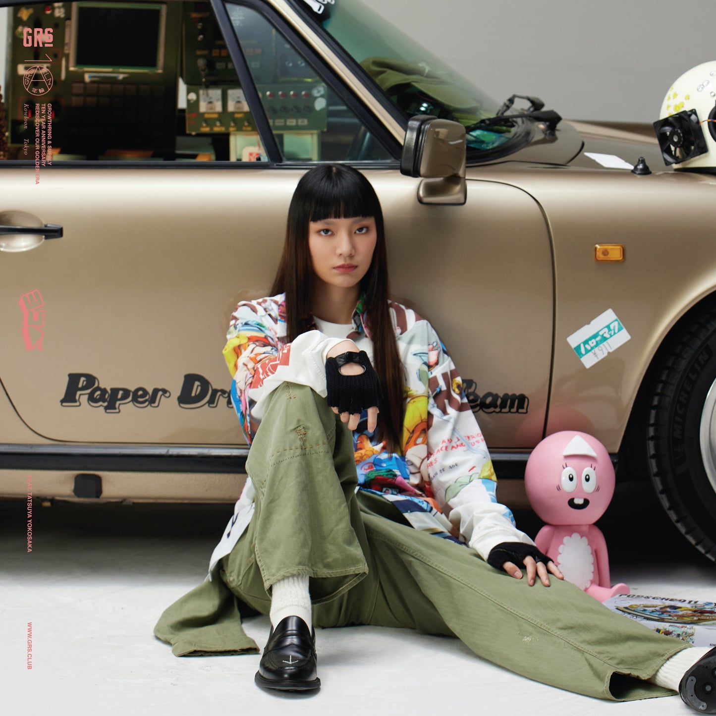 GRS X TATSUYA YOKOSAKA OVERPRINT SHIRT BOXSET