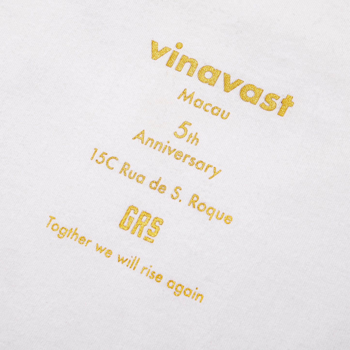 GRS x vinavast 5th Anniversary Tee
