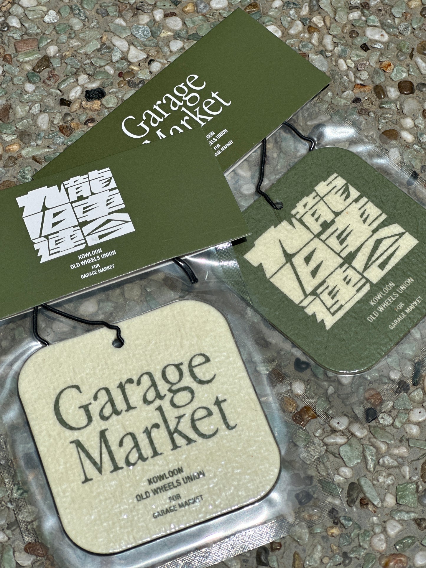 Kowloon Old Wheels Union Fragrance Car Tag